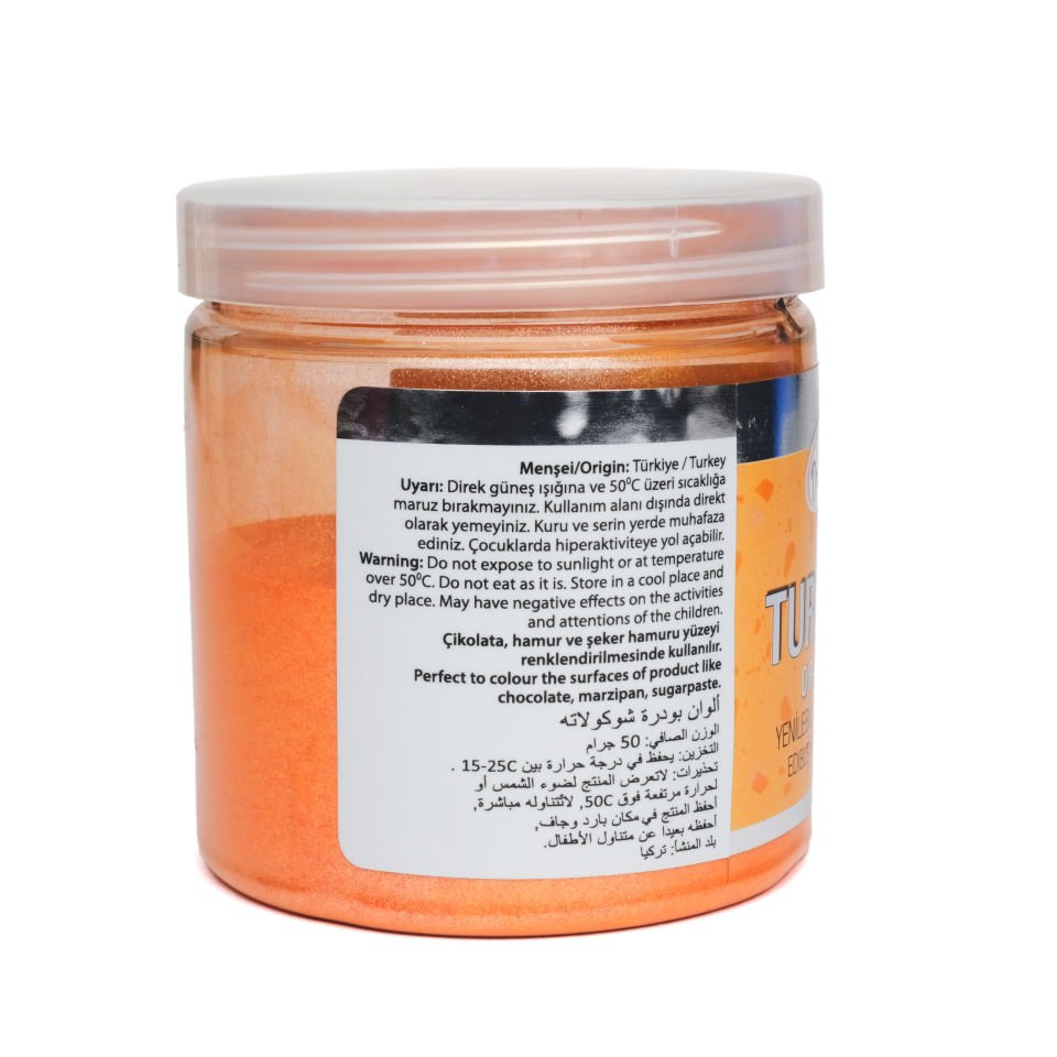 DR. GUSTO METALLIC POWDER COATING ORANGE - 50