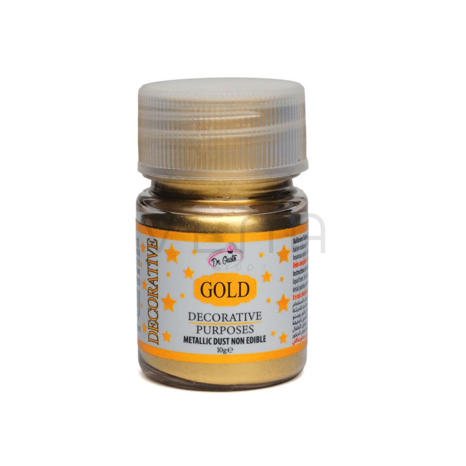 DR. GUSTO EXPORT GIDA DIŞI METALİK TOZ BOYA ALTIN - 10
