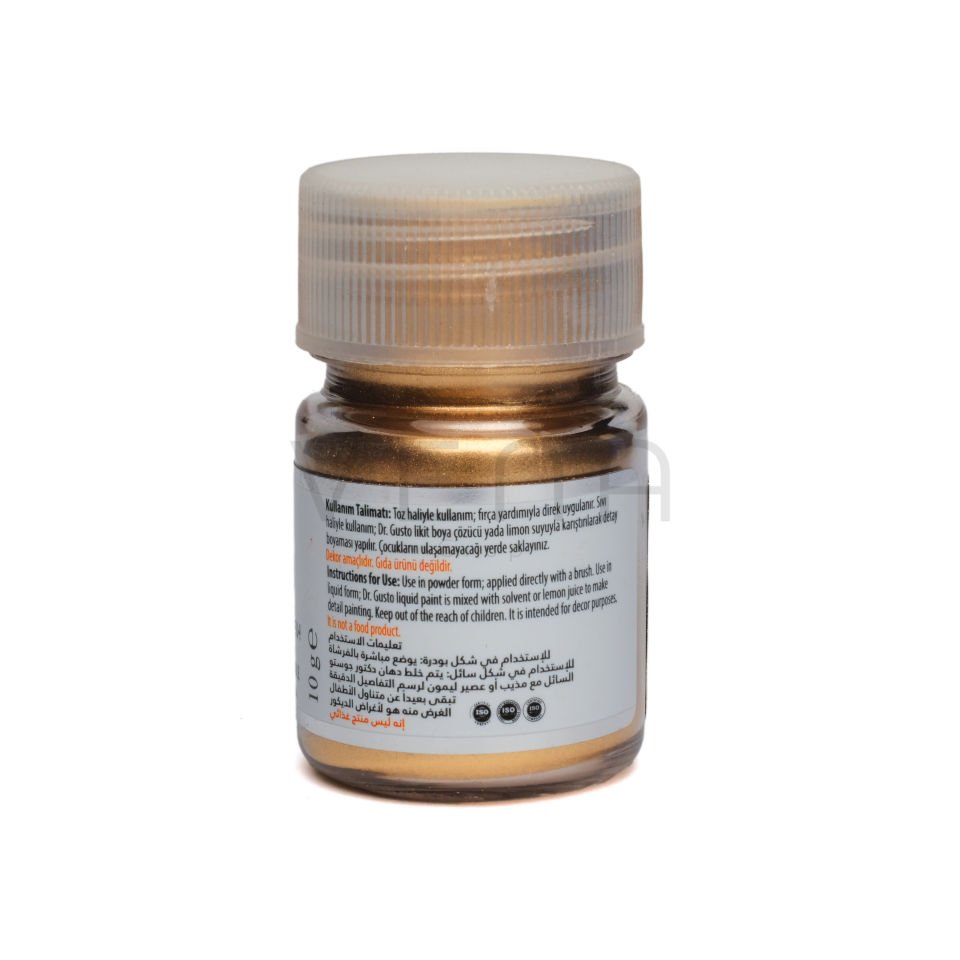 DR. GUSTO EXPORT GIDA DIŞI METALİK TOZ BOYA BRONZ - 10