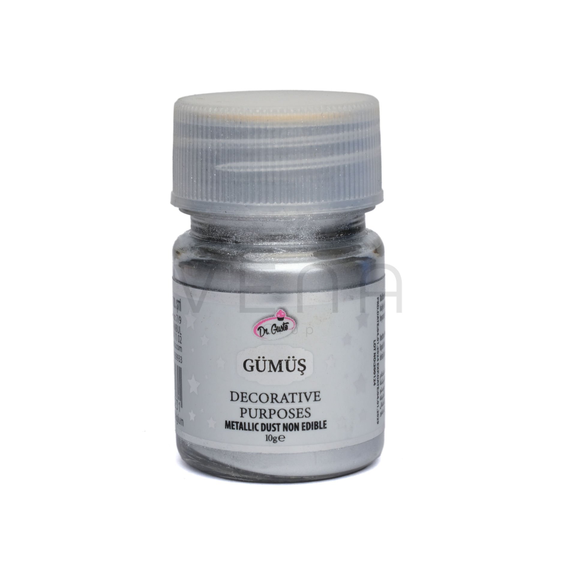 DR. GUSTO EXPORT GIDA DIŞI METALİK TOZ BOYA GÜMÜŞ - 10