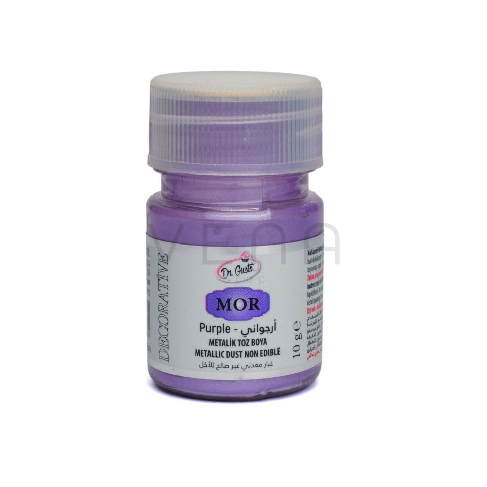DR. GUSTO EXPORT GIDA DIŞI METALİK TOZ BOYA MOR - 10