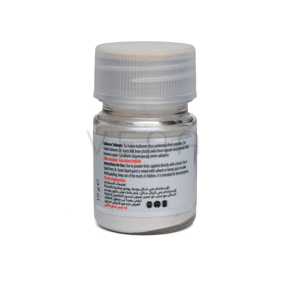 DR. GUSTO EXPORT GIDA DIŞI METALİK TOZ BOYA SEDEF - 10