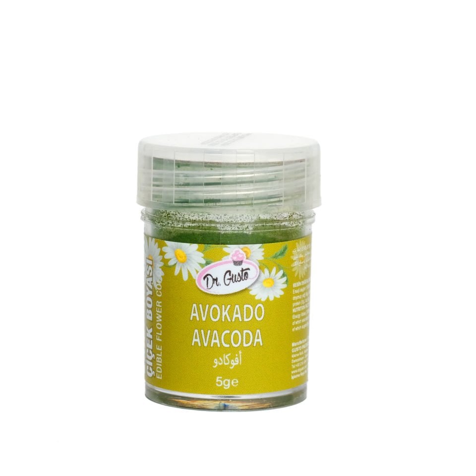 DR. GUSTO ÇİÇEK BOYASI AVOKADO - 5