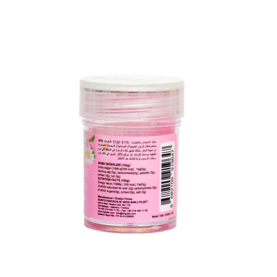 DR. GUSTO FLOWER PAINT BABY PINK - 5