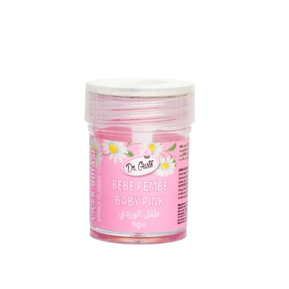 DR. GUSTO ÇİÇEK BOYASI BEBE PEMBE - 5