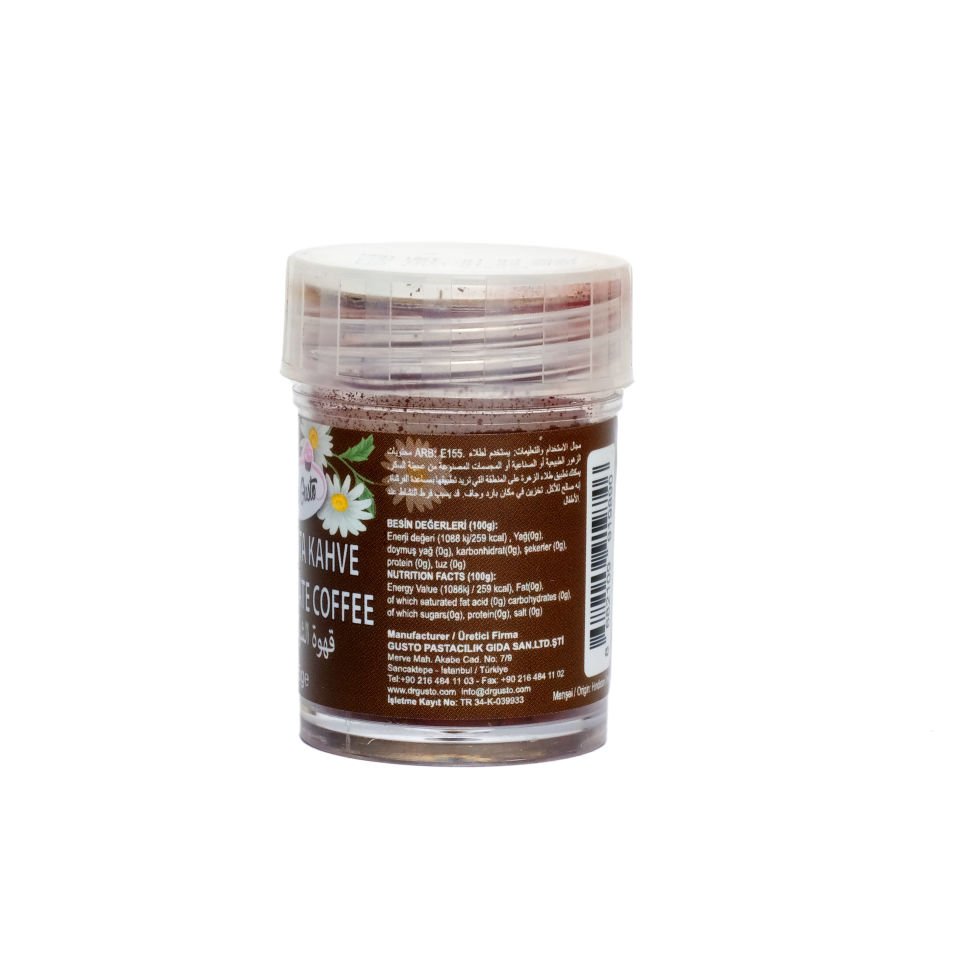 DR. GUSTO ÇİÇEK BOYASI ÇİKOLATA KAHVE - 5