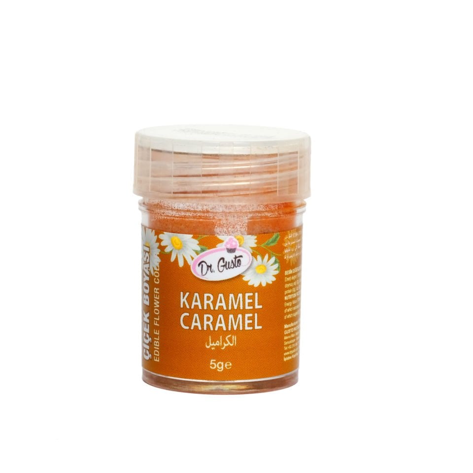 DR. GUSTO ÇİÇEK BOYASI KARAMEL - 5