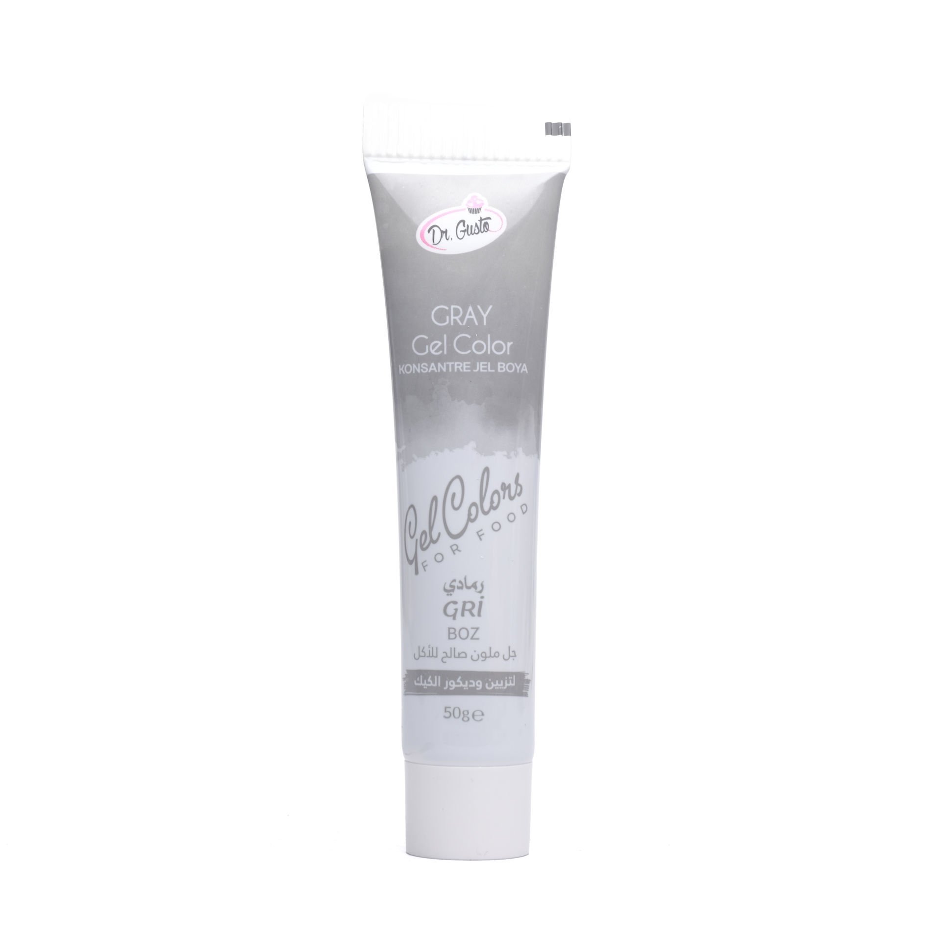 DR GUSTO TÜP JEL BOYA GRİ - 50