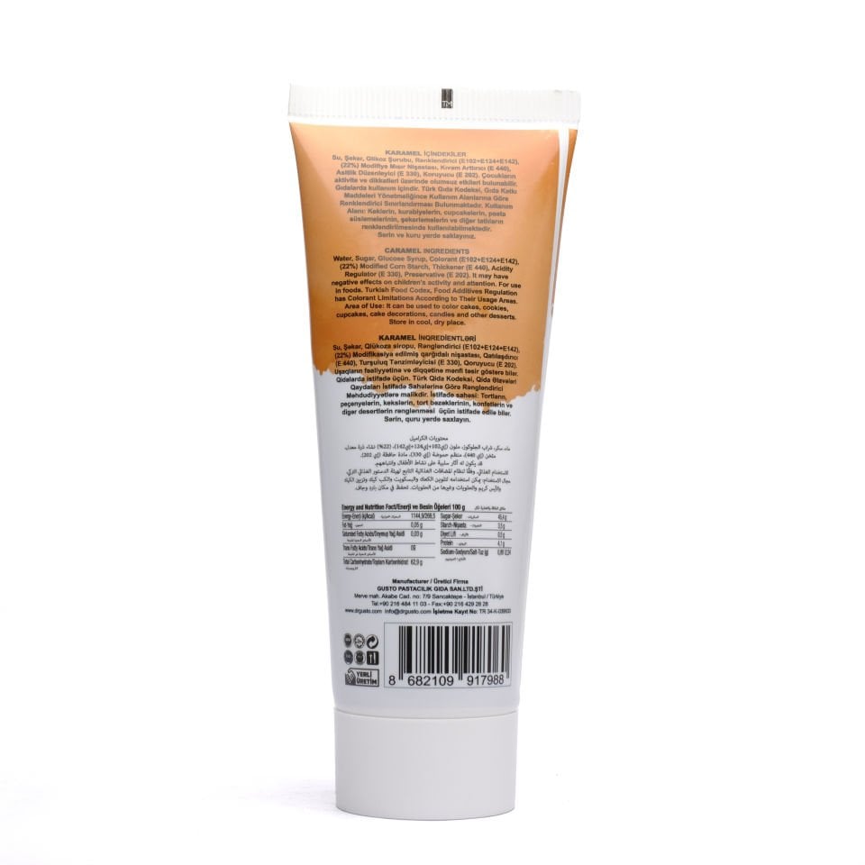 DR GUSTO TÜP JEL BOYA KARAMEL - 250