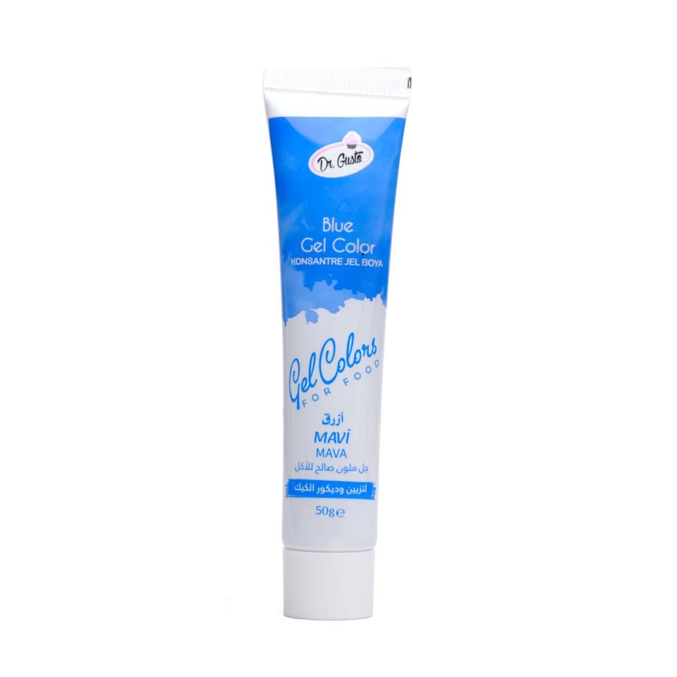 DR GUSTO TÜP JEL BOYA MAVİ - 50