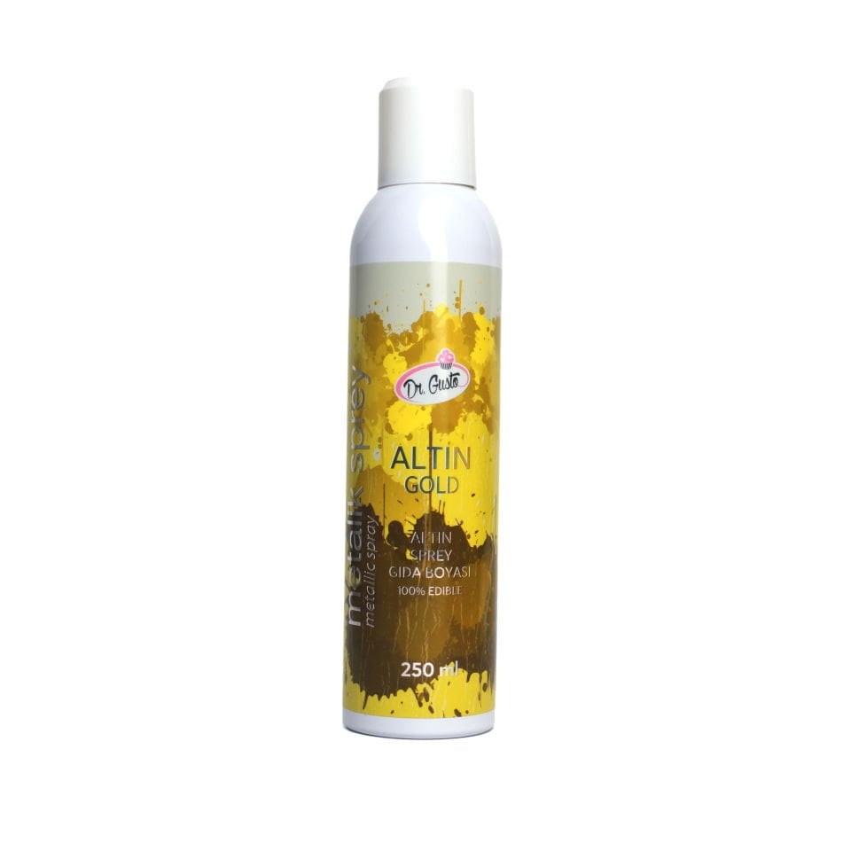 DR. GUSTO METALİK SPREY BOYA ALTIN - 250