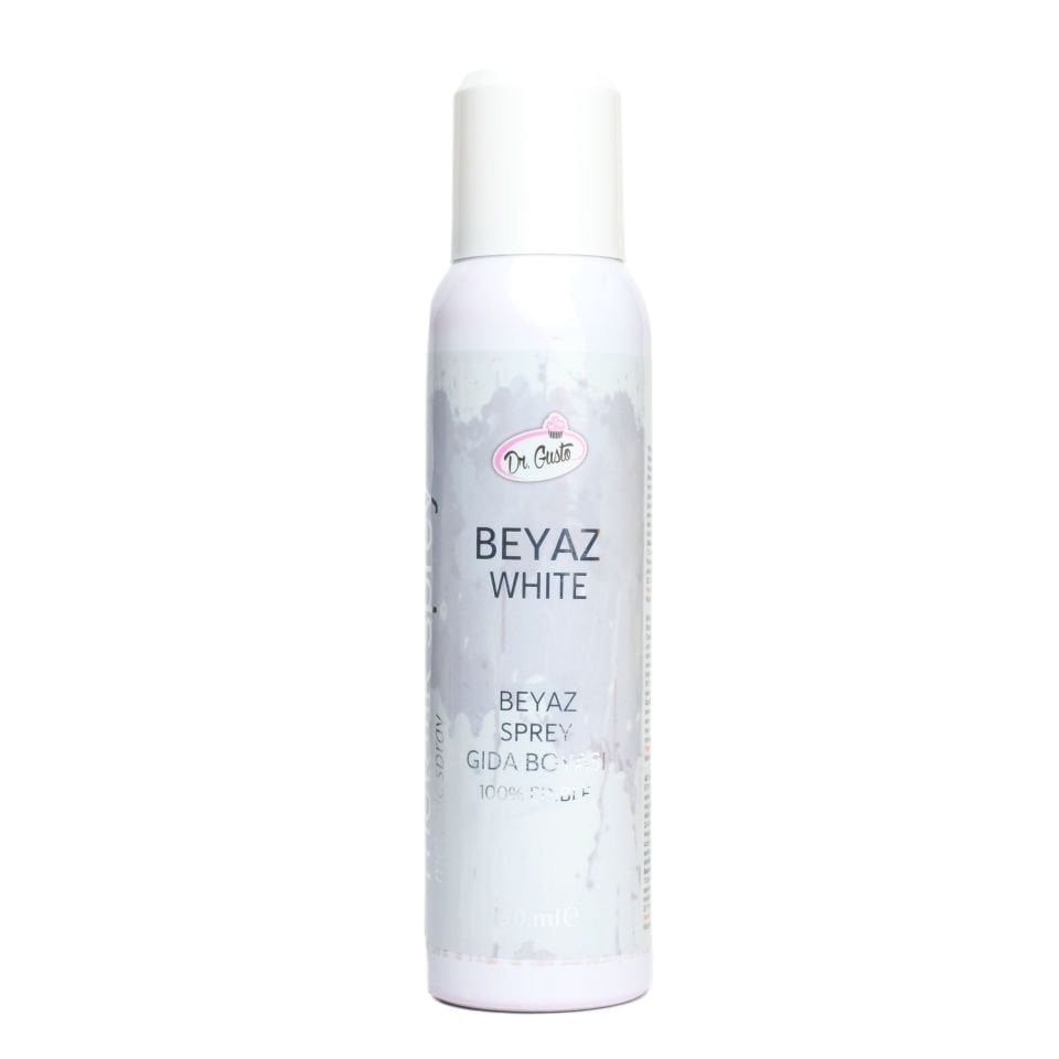 DR. GUSTO METALİK SPREY BOYA BEYAZ - 150