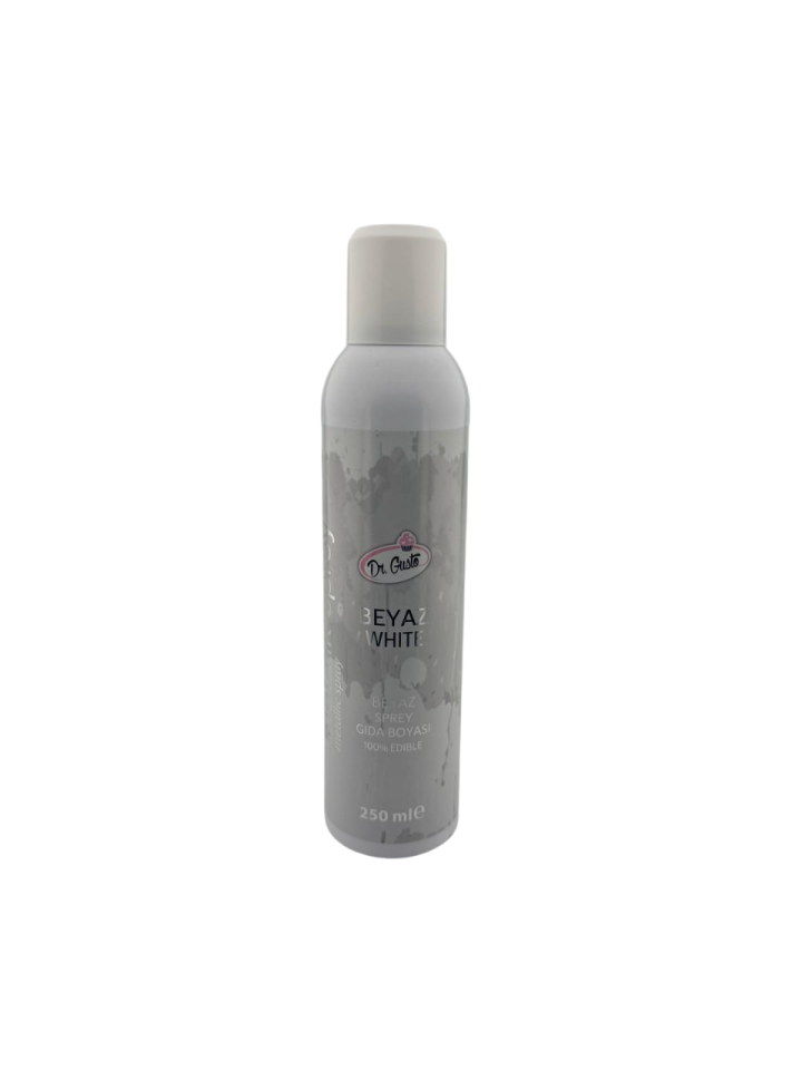 DR. GUSTO METALİK SPREY BOYA BEYAZ - 250