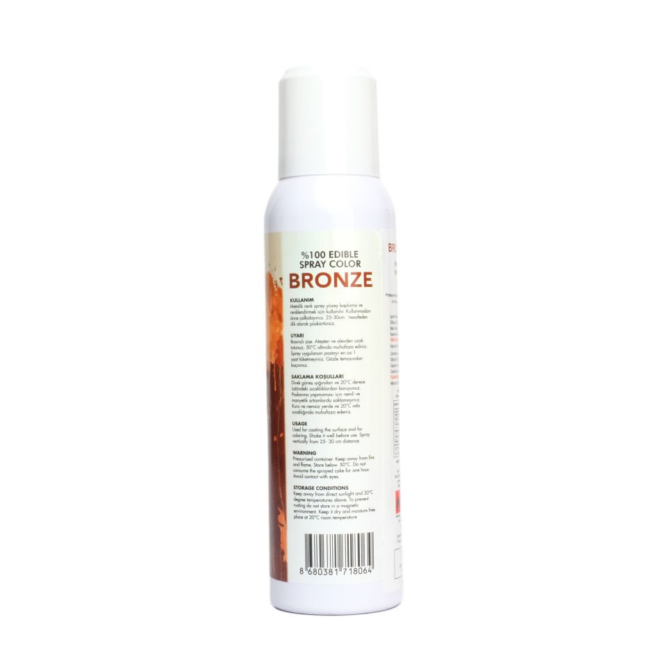 DR. GUSTO METALLIC SPRAY PAINT BRONZE - 150