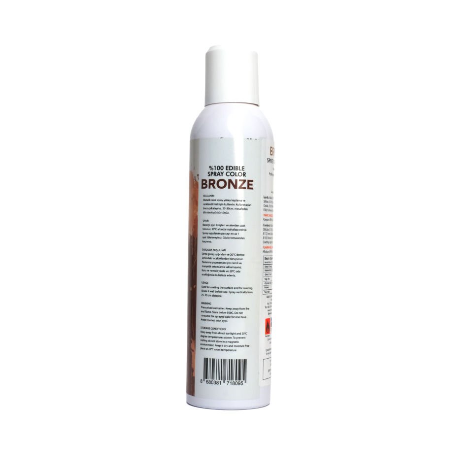 DR. GUSTO METALLIC SPRAY PAINT BRONZE - 250