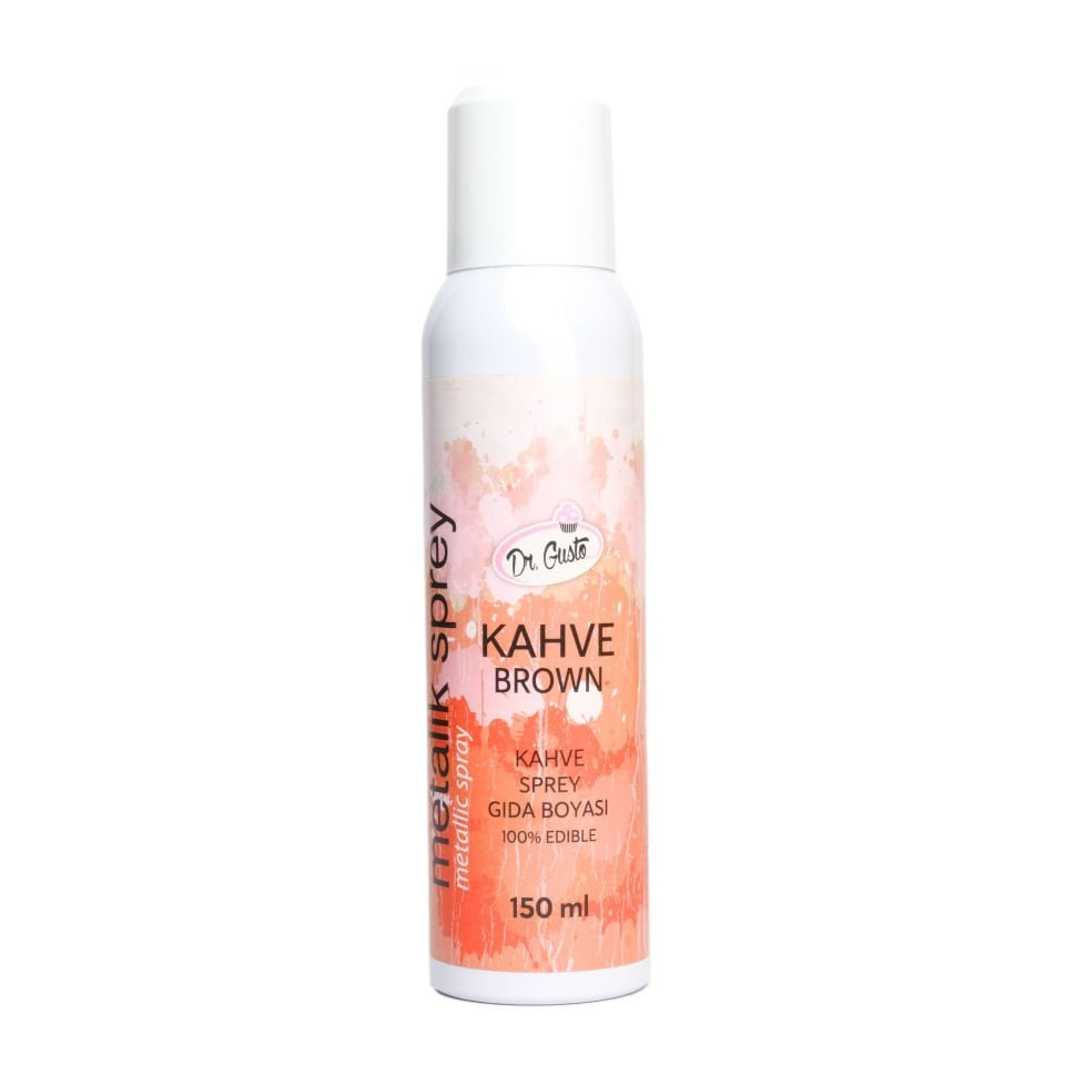 DR. GUSTO METALİK SPREY BOYA KAHVE - 150