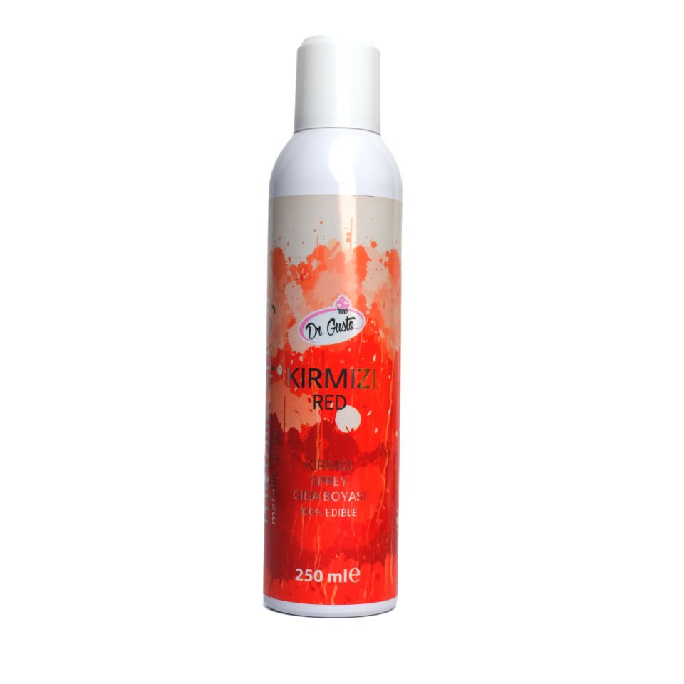DR. GUSTO METALİK SPREY BOYA KIRMIZI - 250