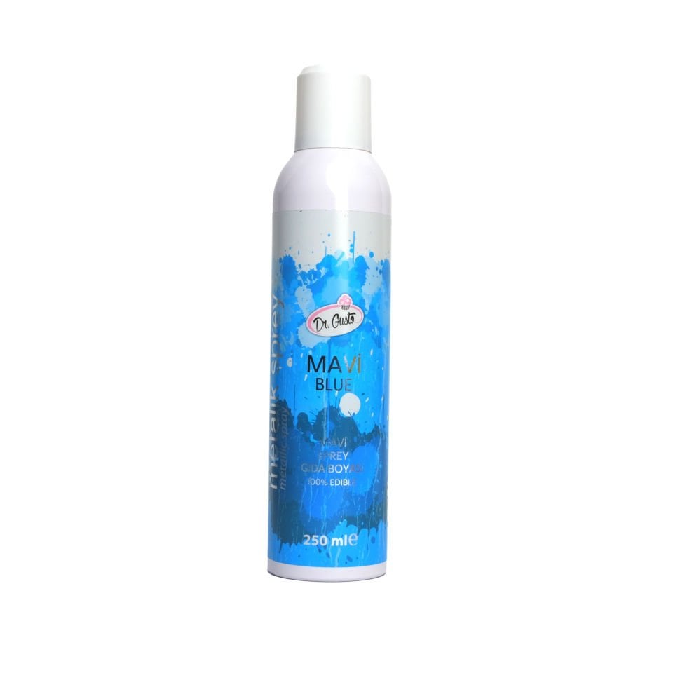 DR. GUSTO METALİK SPREY BOYA MAVİ - 250