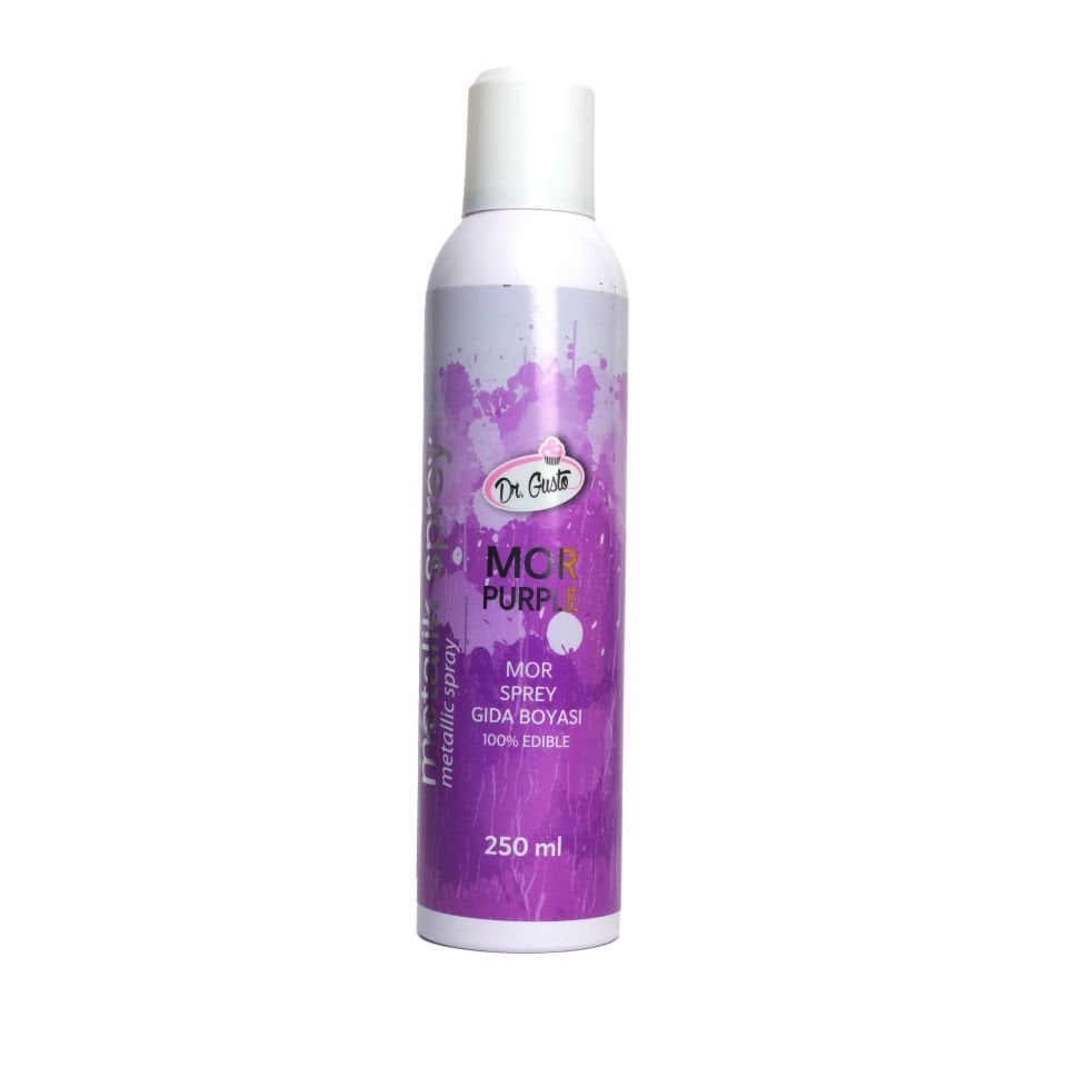 DR. GUSTO METALİK SPREY BOYA MOR - 250