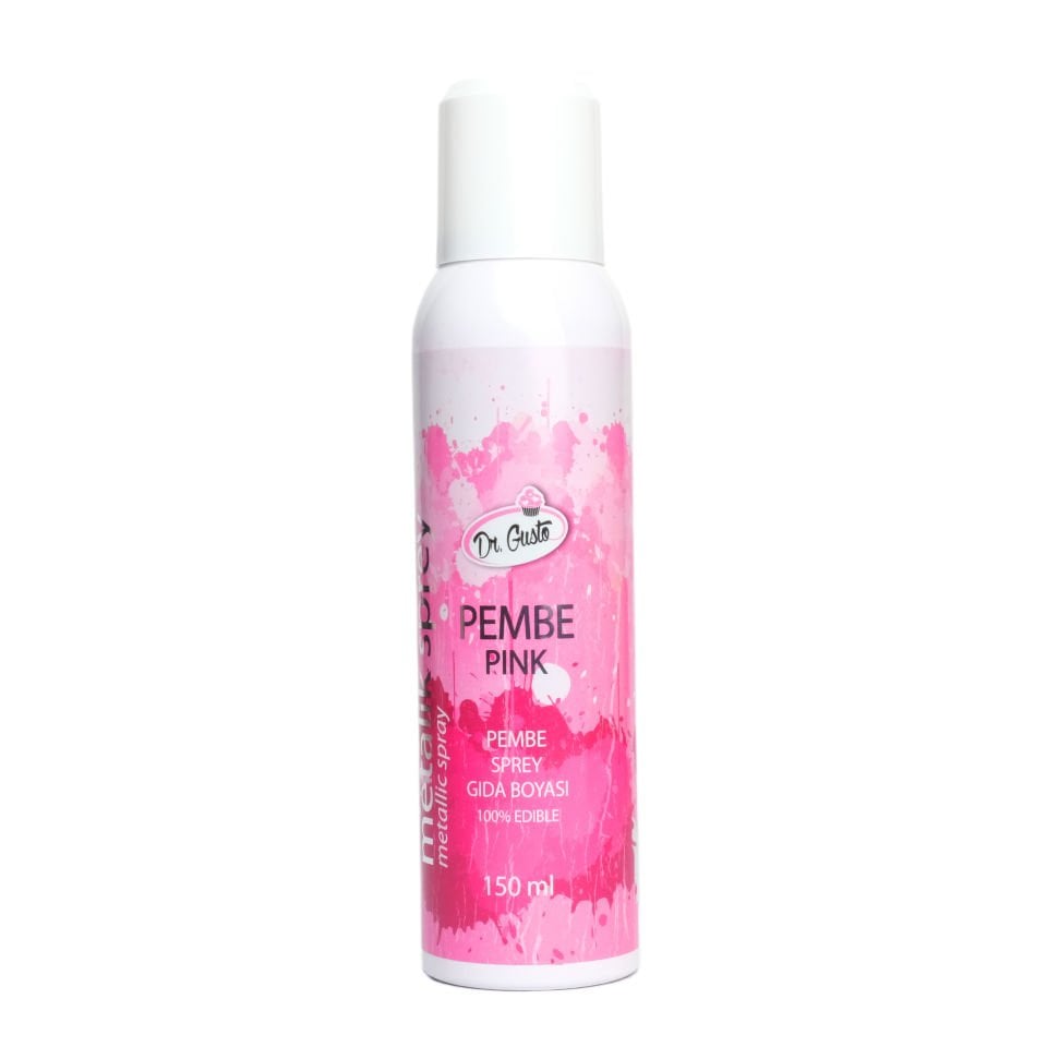 DR. GUSTO METALİK SPREY BOYA PEMBE - 150