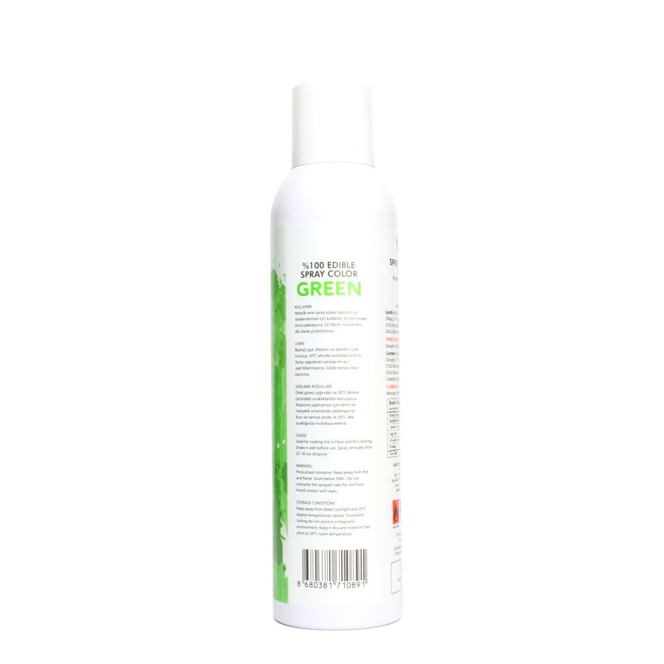 DR. GUSTO METALİK SPREY BOYA YEŞİL - 250