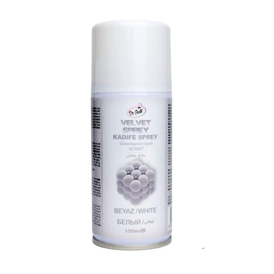 DR. GUSTO KADİFE SPREY BOYA BEYAZ - 150