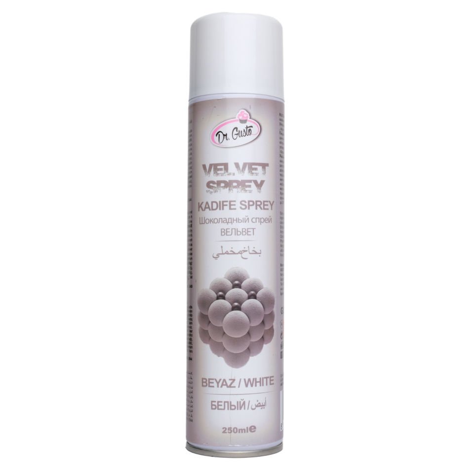 DR. GUSTO KADİFE SPREY BOYA BEYAZ - 250