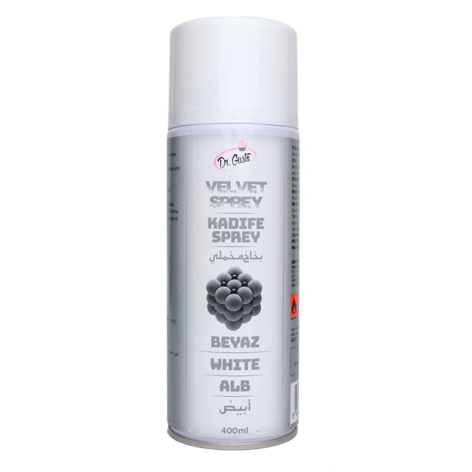 DR. GUSTO KADİFE SPREY BOYA BEYAZ - 400