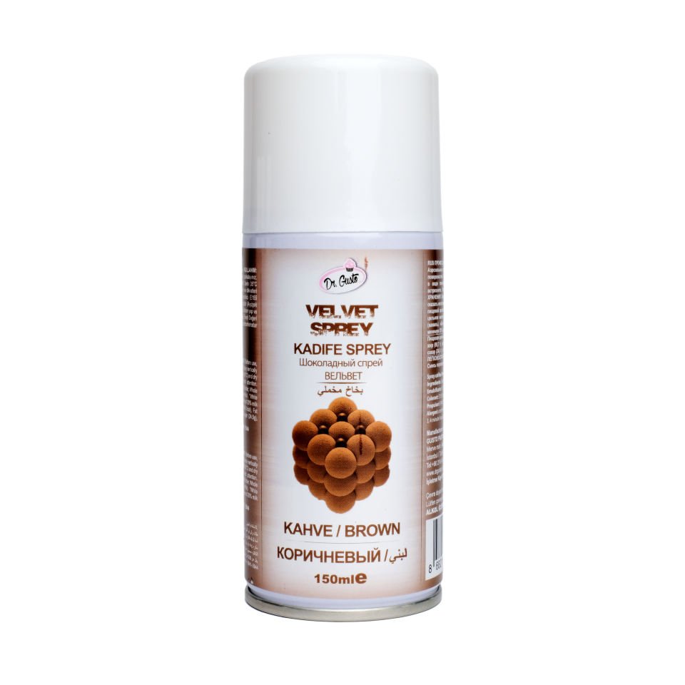 DR. GUSTO KADİFE SPREY BOYA KAHVE - 150
