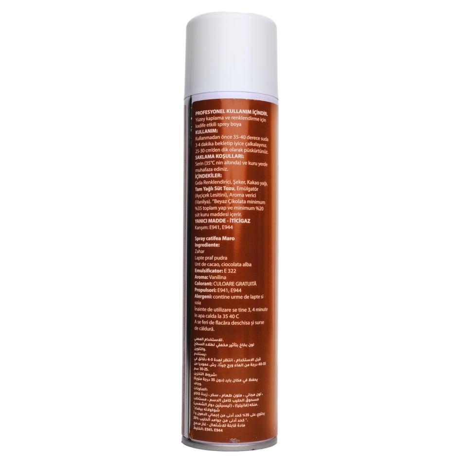 DR. GUSTO VELVET SPRAY PAINT BROWN - 250