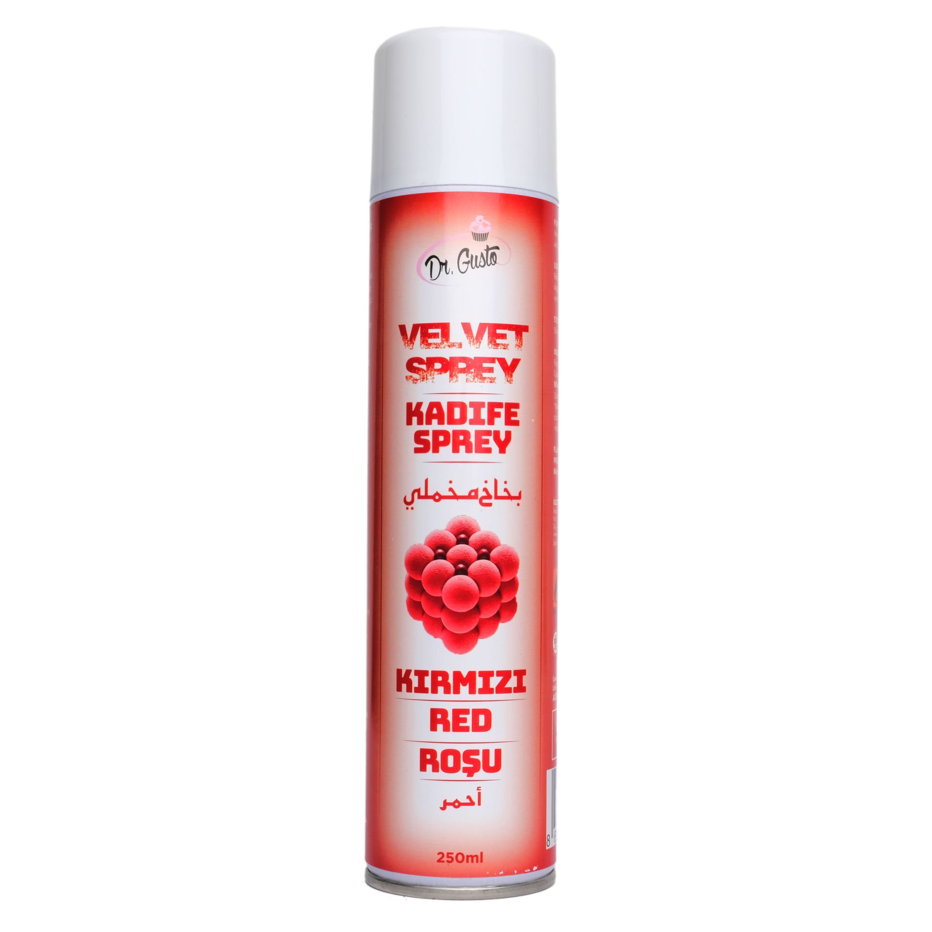 DR. GUSTO KADİFE SPREY BOYA KIRMIZI - 250