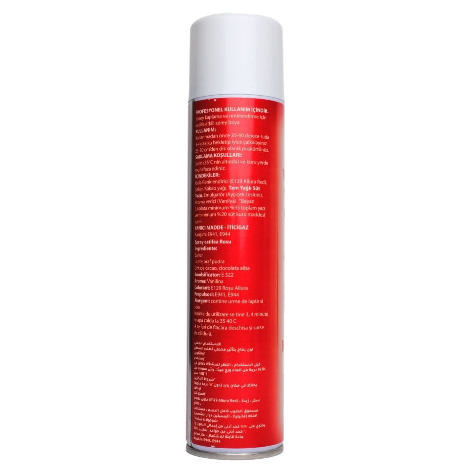 DR. GUSTO KADİFE SPREY BOYA KIRMIZI - 250
