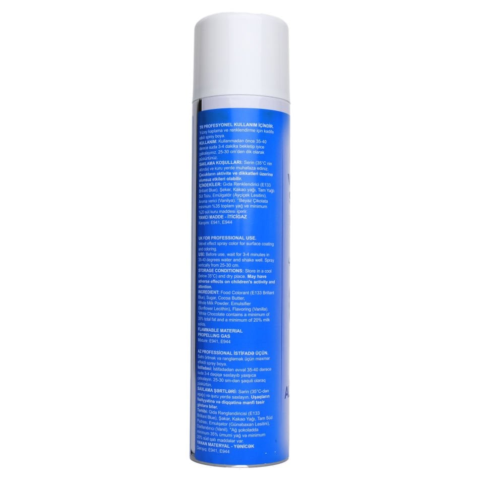 DR. GUSTO KADİFE SPREY BOYA MAVİ - 250