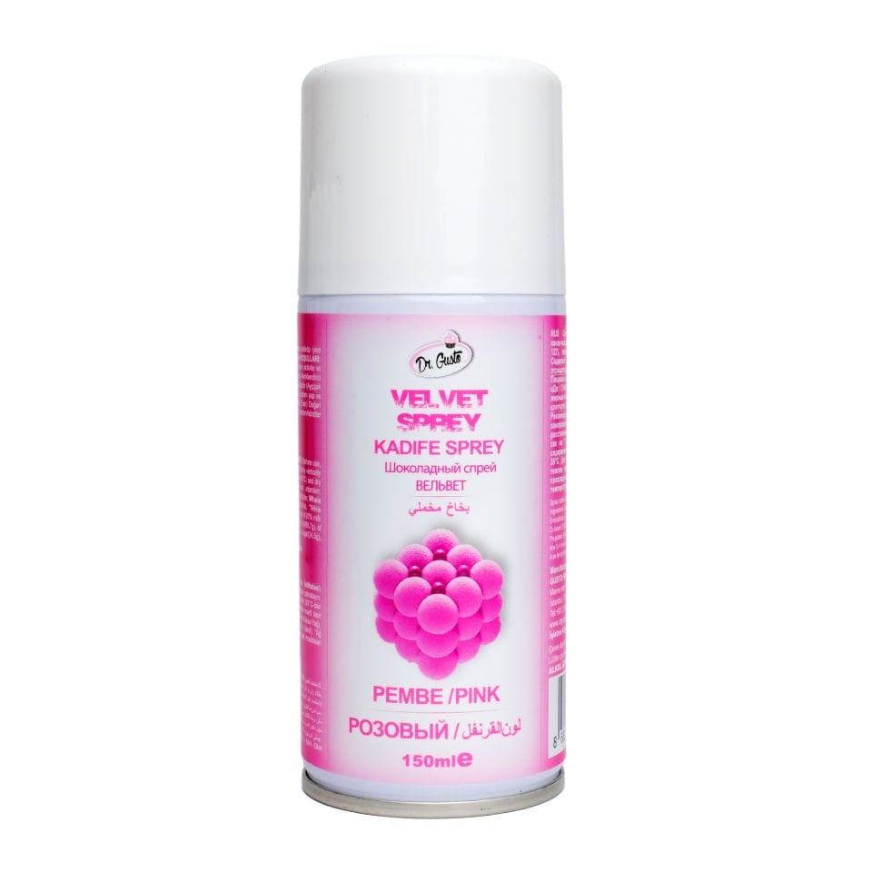 DR. GUSTO KADİFE SPREY BOYA PEMBE - 150