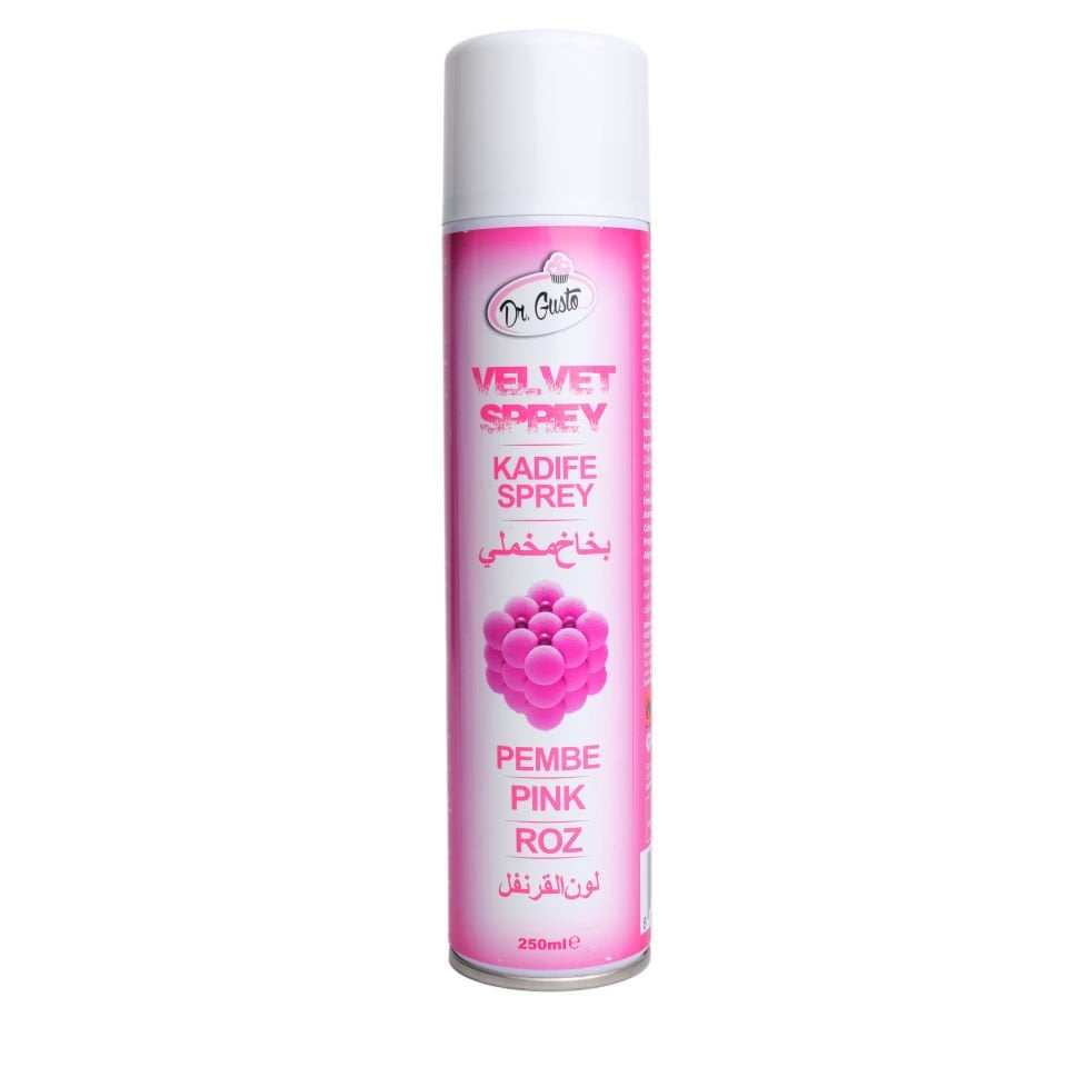 DR. GUSTO KADİFE SPREY BOYA PEMBE - 250