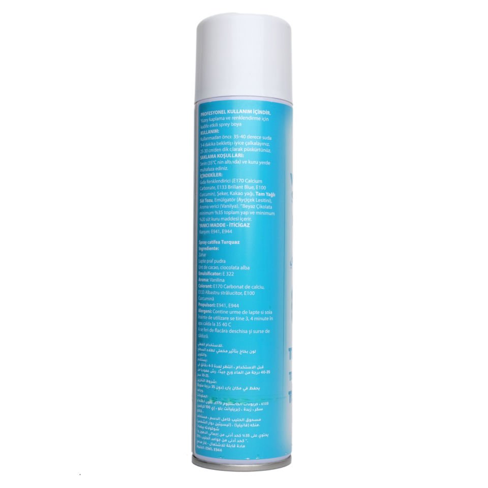 DR. GUSTO KADİFE SPREY BOYA TURKUAZ - 250
