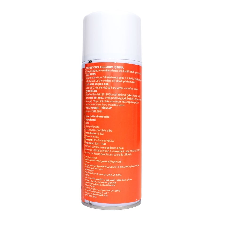 DR. GUSTO KADİFE SPREY BOYA TURUNCU - 400