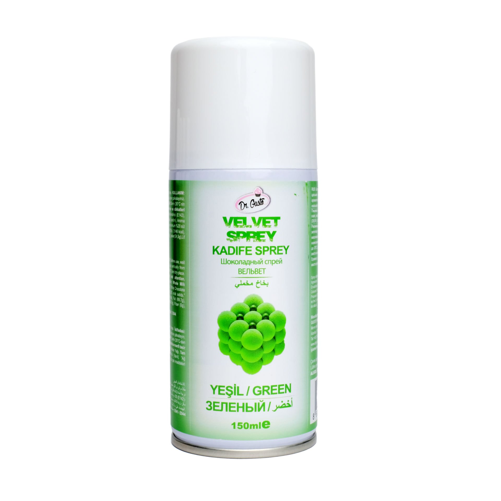 DR. GUSTO KADİFE SPREY BOYA YEŞİL - 150