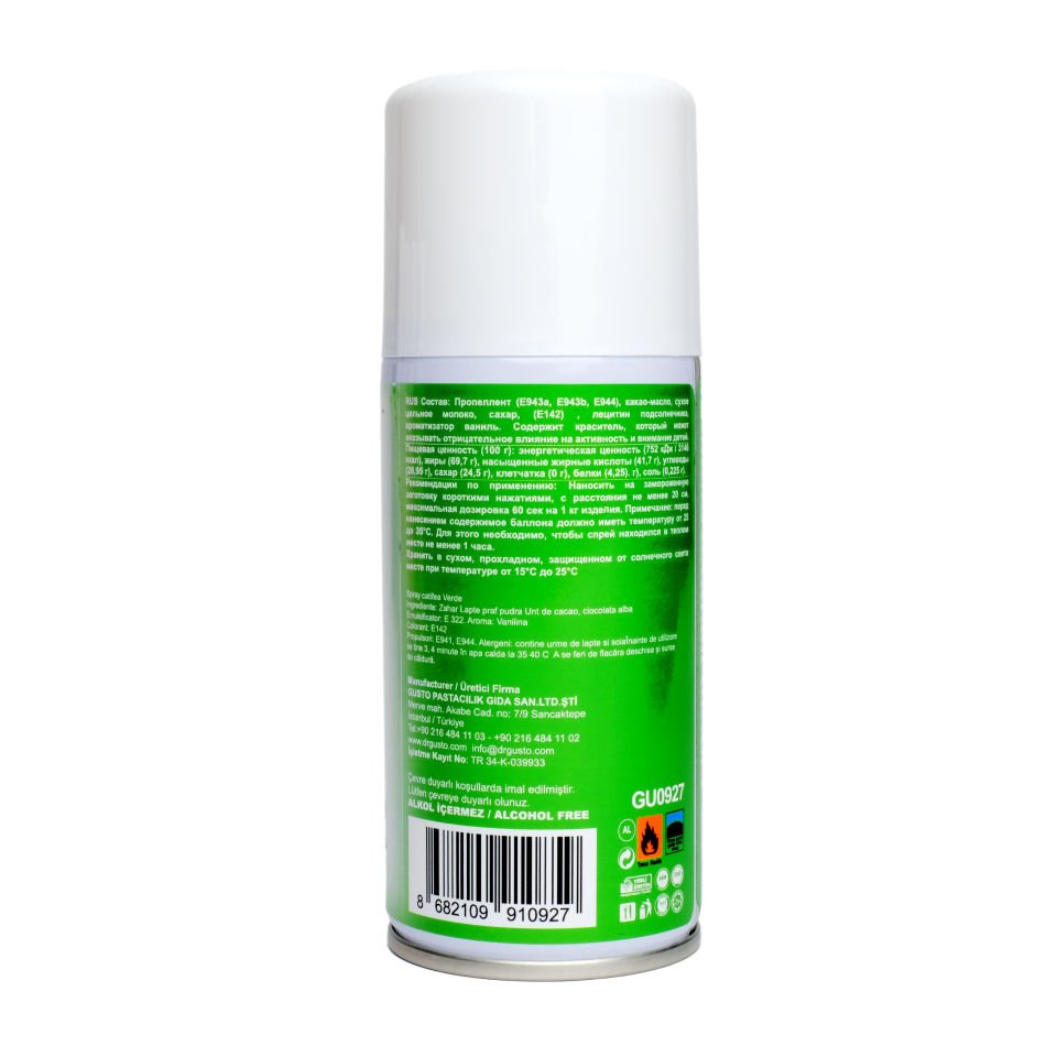 DR. GUSTO KADİFE SPREY BOYA YEŞİL - 150