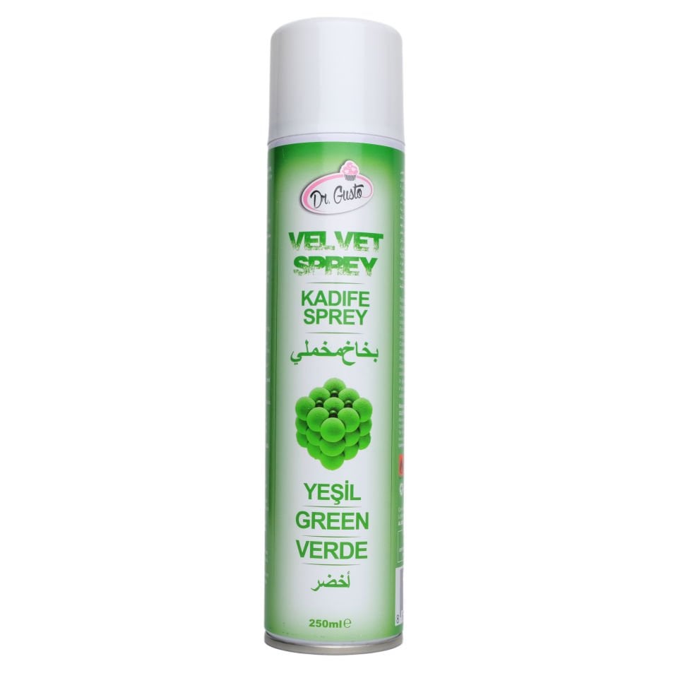 DR. GUSTO KADİFE SPREY BOYA YEŞİL - 250