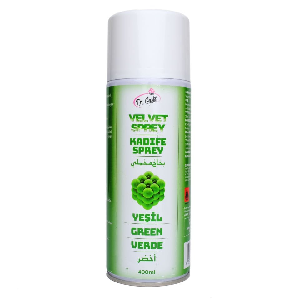 DR. GUSTO KADİFE SPREY BOYA YEŞİL - 400