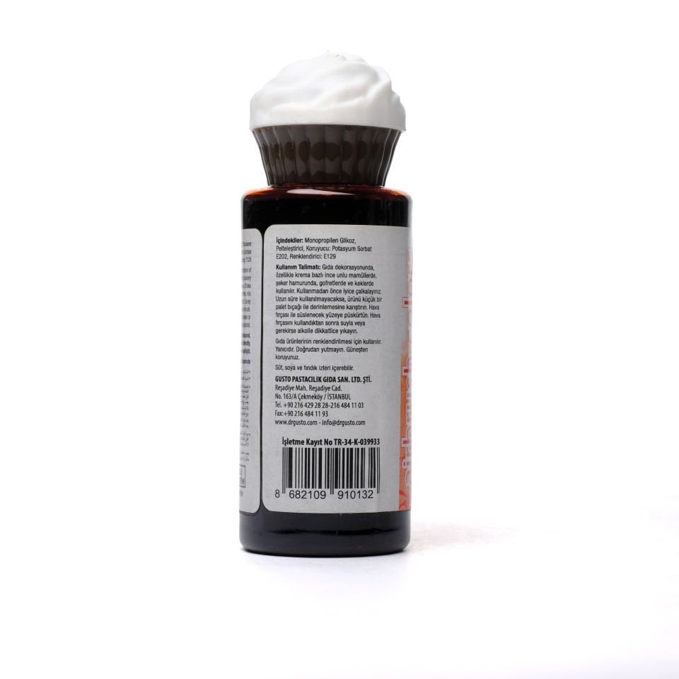 DR. GUSTO AIRBRUSH BOYA BAYRAK KIRMIZI - 120