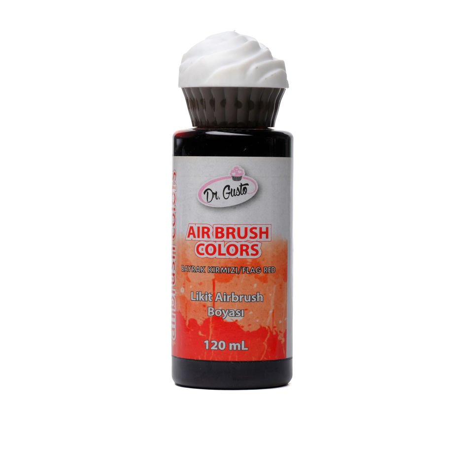 DR. GUSTO AIRBRUSH BOYA BAYRAK KIRMIZI - 120