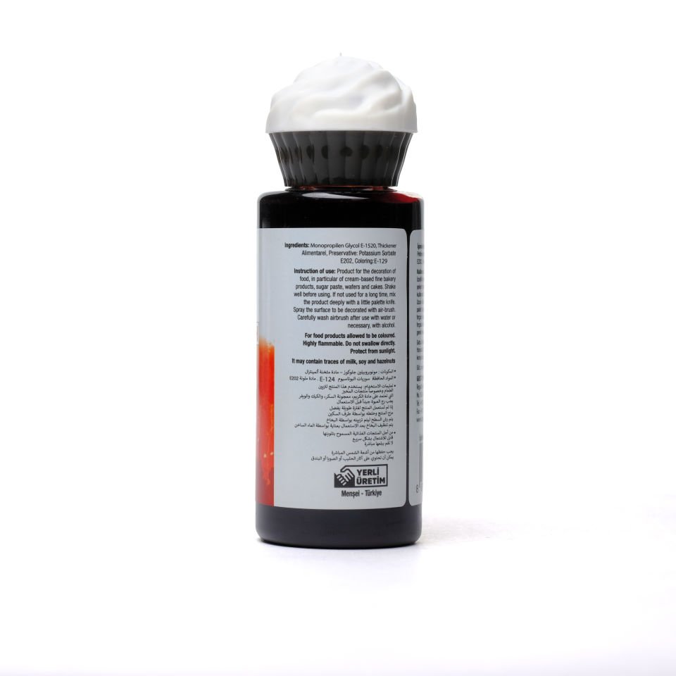 DR. GUSTO AIRBRUSH PAINT RED - 120