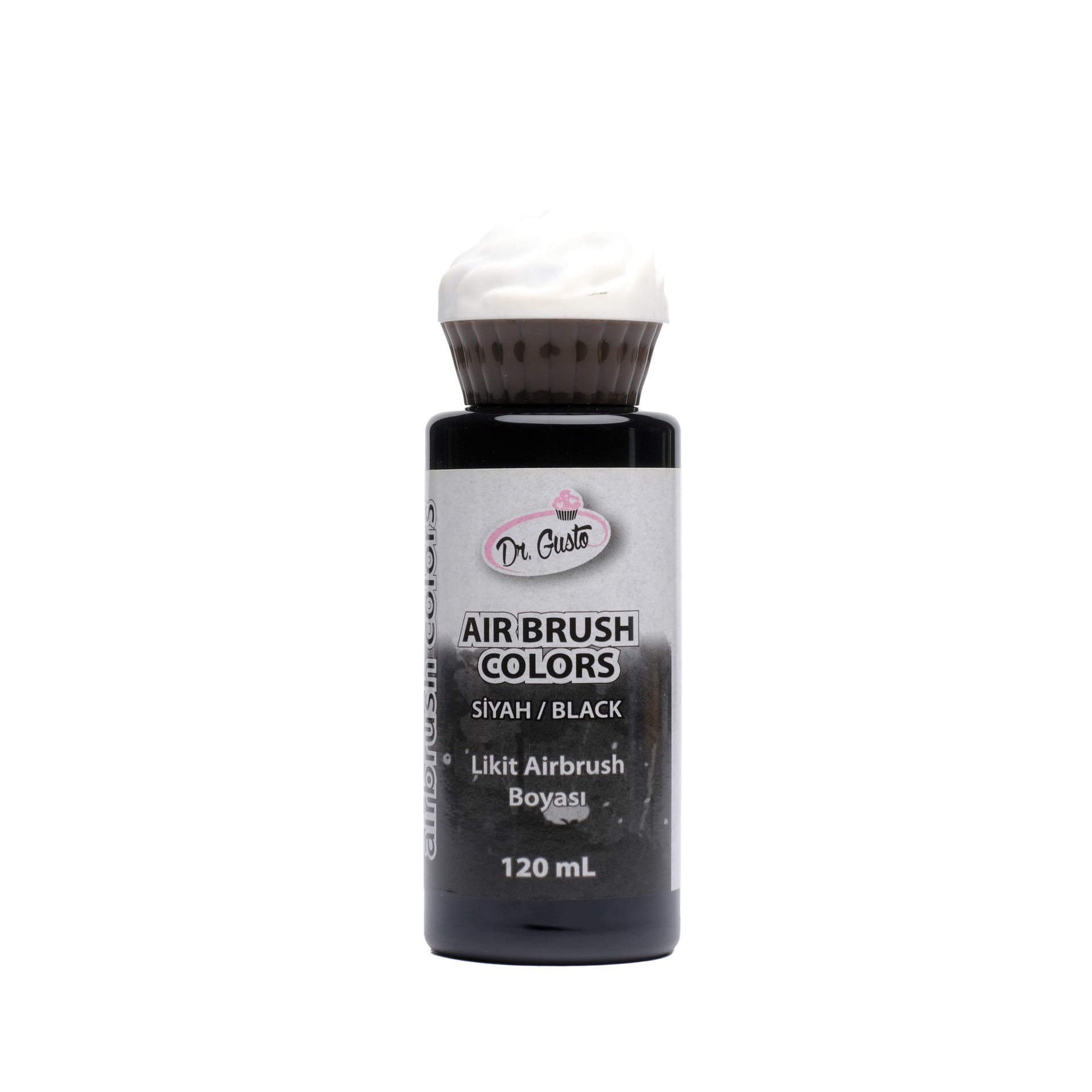 DR. GUSTO AIRBRUSH BOYA SİYAH - 120