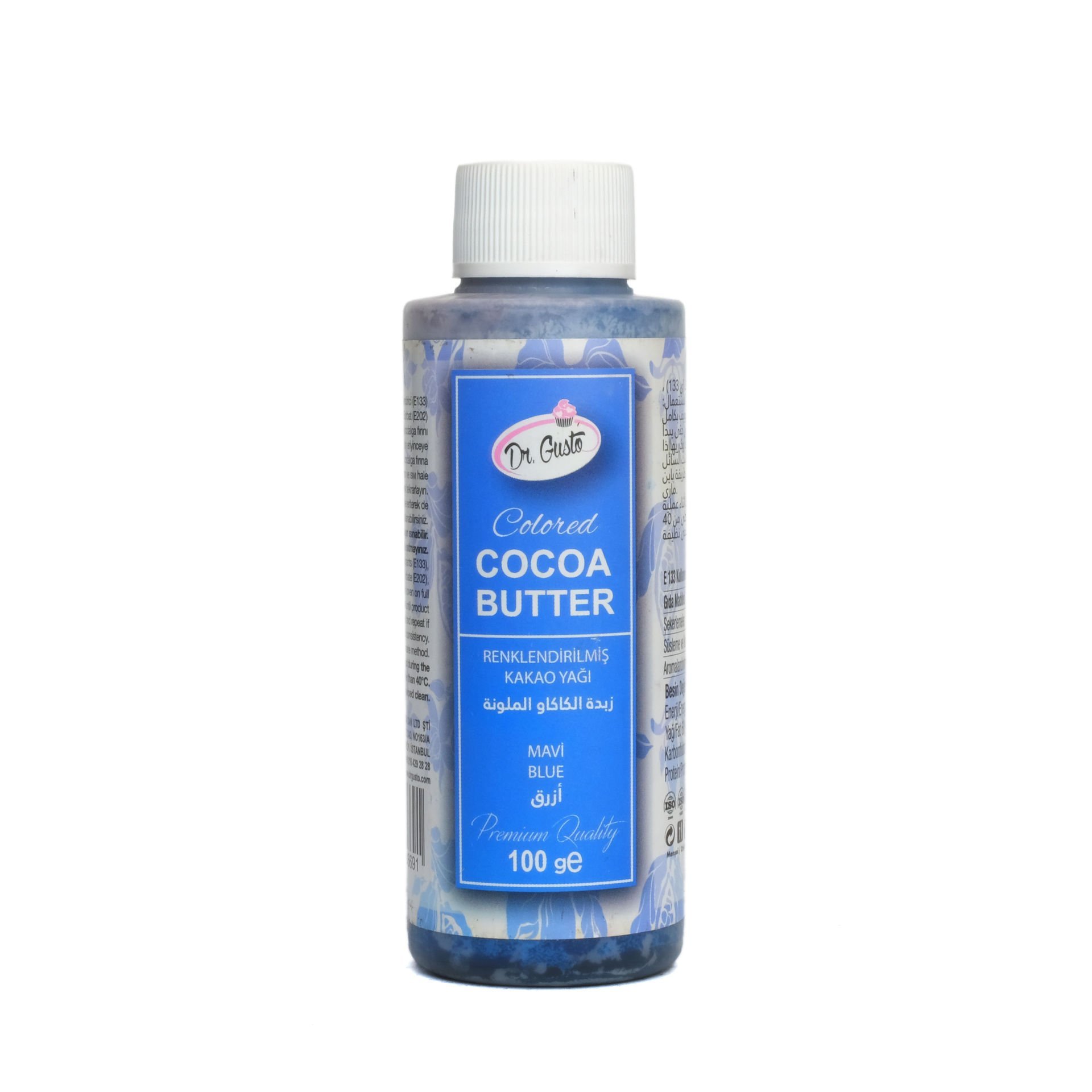 DR. GUSTO COLORED COCOA BUTTER BLUE - 100