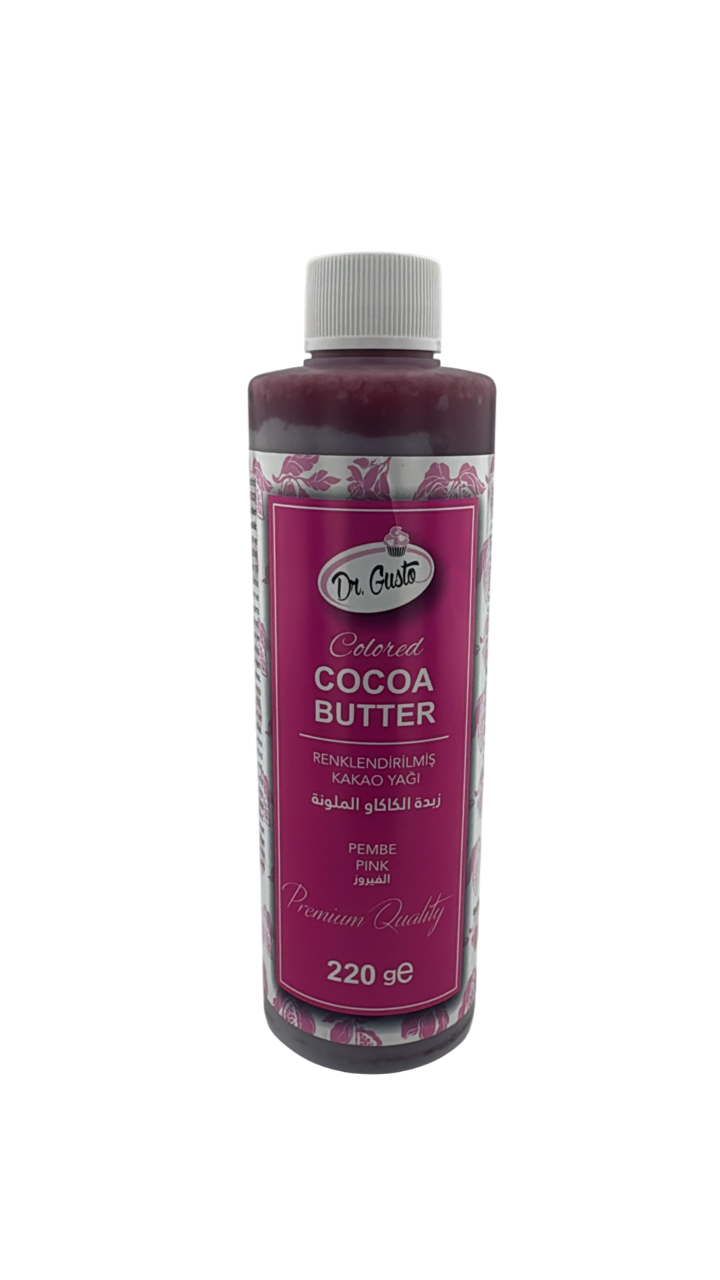 DR. GUSTO КРАСИТЕЛЬ КАКАО-МАСЛА РОЗОВЫЙ - 220