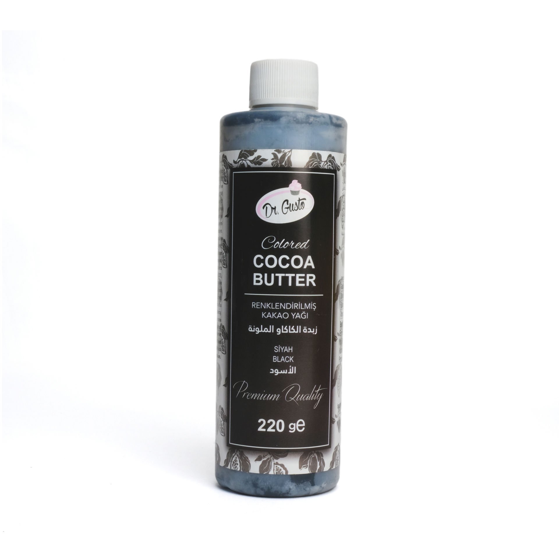 DR. GUSTO COLORED COCOA BUTTER BLACK - 220