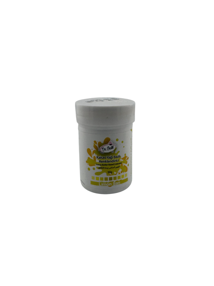 DR. GUSTO ÇİKOLATA BOYASI LİMON SARI - 30
