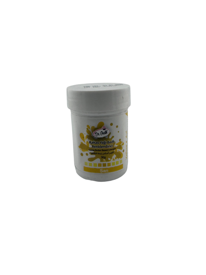 DR. GUSTO ÇİKOLATA BOYASI SARI - 30